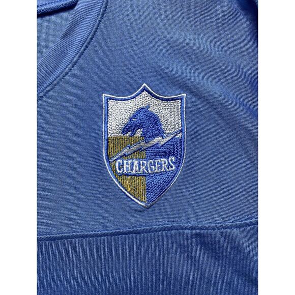 San Diego Chargers Shirt Mens 3XL Blue NFL Football Reebok Long Sleeve Classic - Picture 7 of 11